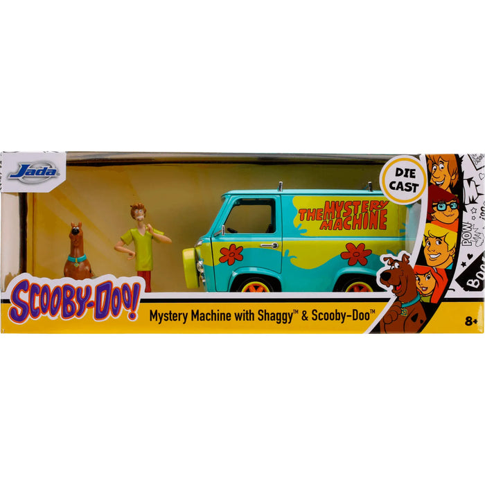 HOLLYWOOD RIDES: SCOOBY DOO MYSTERY MACHINE W/FIGURES