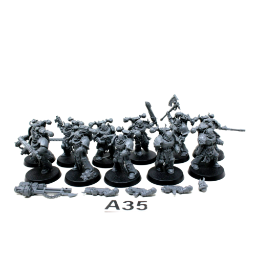 Warhammer Chaos Space Marines Tactical Marines - A35 - Tistaminis