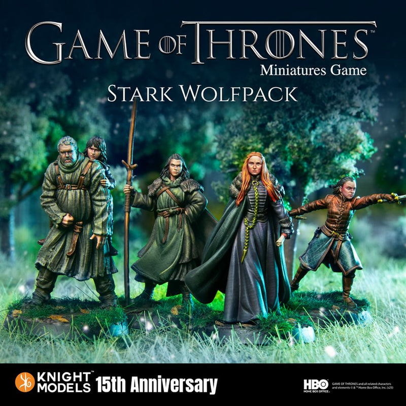 Game of Thrones Miniatures Game: Stark Wolfpack Expansion Q3 2024 Pre-Order - Tistaminis