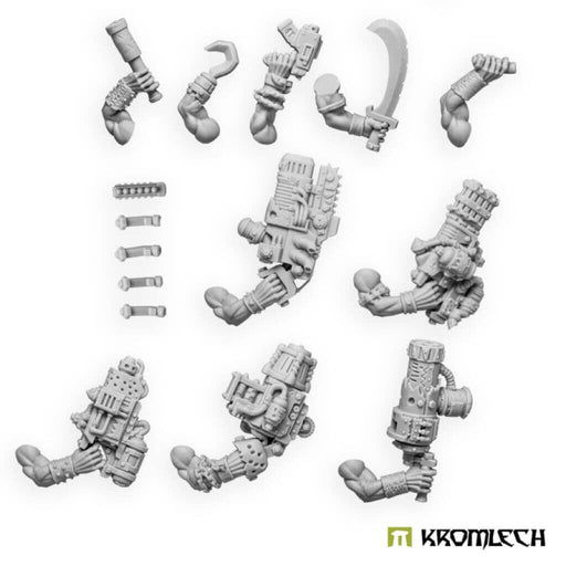 Kromlech Orc Corsairs Kaptins Blasta Guns Set 1 (5) New - Tistaminis