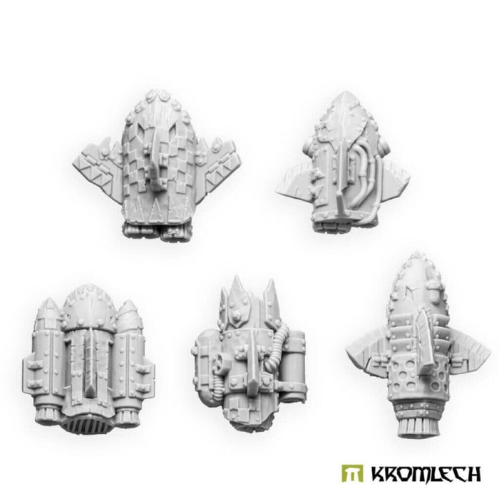 Kromlech Orc Storm Riderz Jump Packs (5) New - Tistaminis