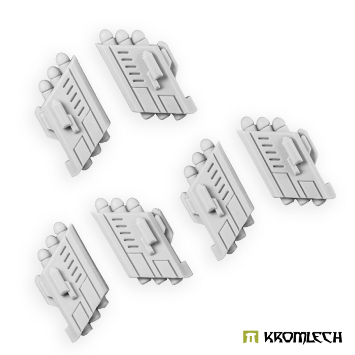 Kromlech Caste Enclaves Commander Missile Racks (6) New - Tistaminis