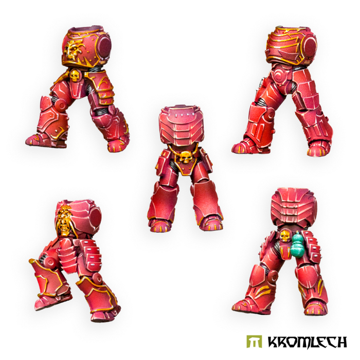 Kromlech Cyber Samurai Prime Bodies (5) New - Tistaminis