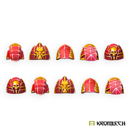 Kromlech Cyber Samurai Shoulder Pads (10) New - Tistaminis