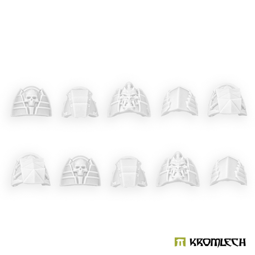 Kromlech Cyber Samurai Shoulder Pads (10) New - Tistaminis