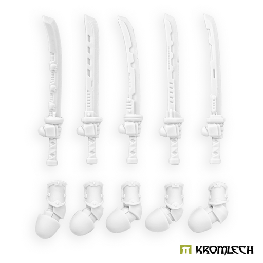 Kromlech Cyber Samurai Vibro Katanas - Right (5) New - Tistaminis