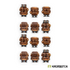 Kromlech Imperial Guard Infantry Backpacks (12) New - Tistaminis