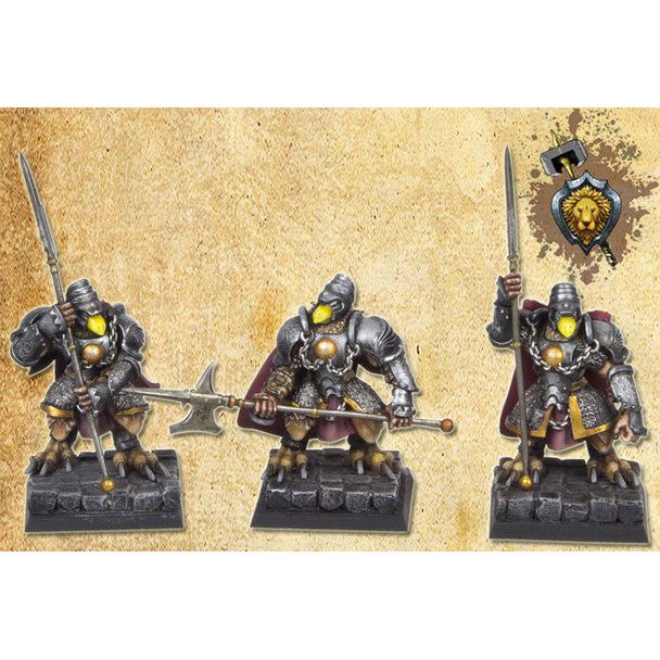 Shieldwolf Human Kingdoms Grifantropii Guard (3 miniatures pack) New - Tistaminis