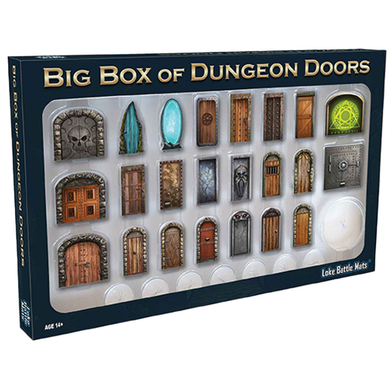BIG BOX OF DUNGEON DOORS NEW - Tistaminis