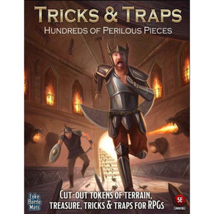 CUT OUT TOKENS + TERRAINS - BOX OF TRICKS AND TRAPS New - Tistaminis