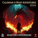 CALENDAR OF MANY ADVENTURES 2024 New - Tistaminis