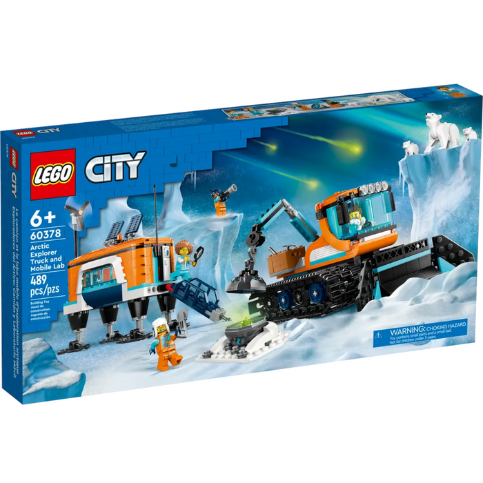 LEGO 60378 Arctic Explorer Truck and Mobile Lab