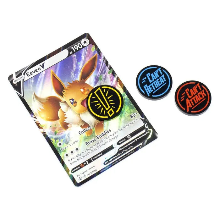 Pokemon TCG Acrylic Token Upgrade Set