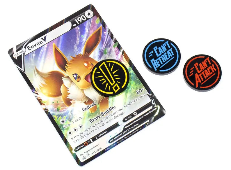 Pokemon TCG Acrylic Token Upgrade Set