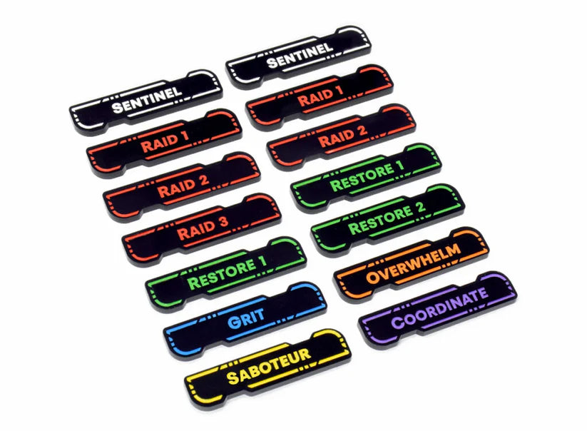 Star Wars Unlimited Keywords Acrylic Token Set