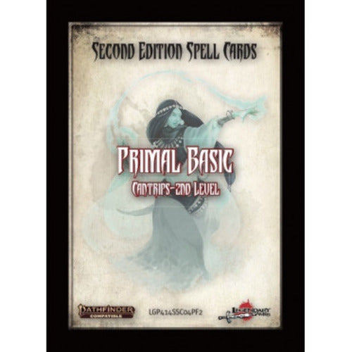 Pathfinder Second Edition Spell Cards: Primal Basic - Tistaminis