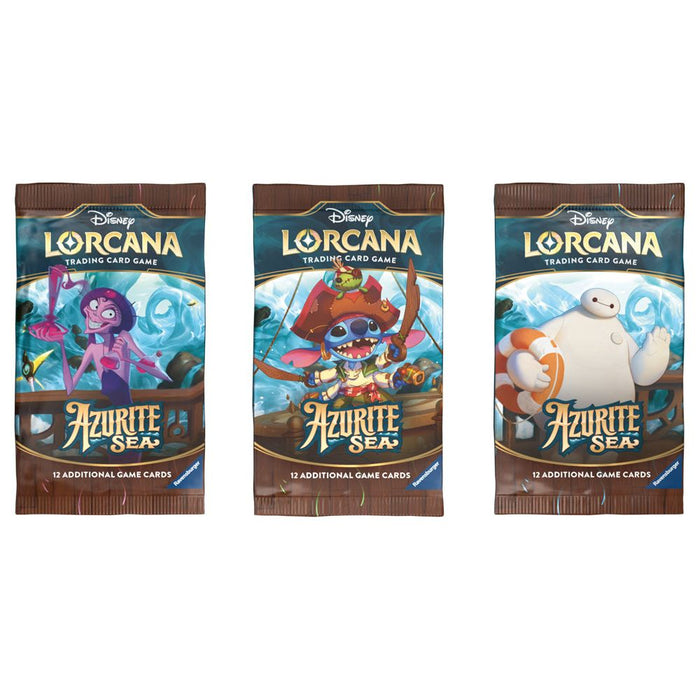 DISNEY LORCANA AZURITE SEA BOOSTER PACK (x1) Nov 15 PreOrder