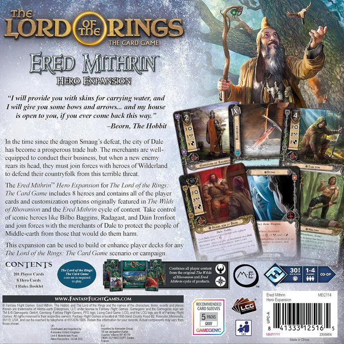 Lord of the Rings LCG: Ered Mithrin Hero Expansion