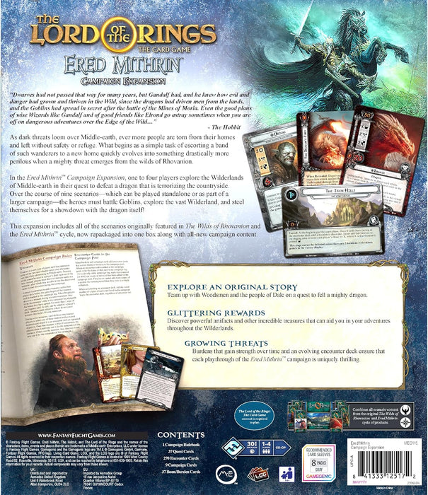 Lord of the Rings LCG: Ered Mithrin Campaign Expansion New