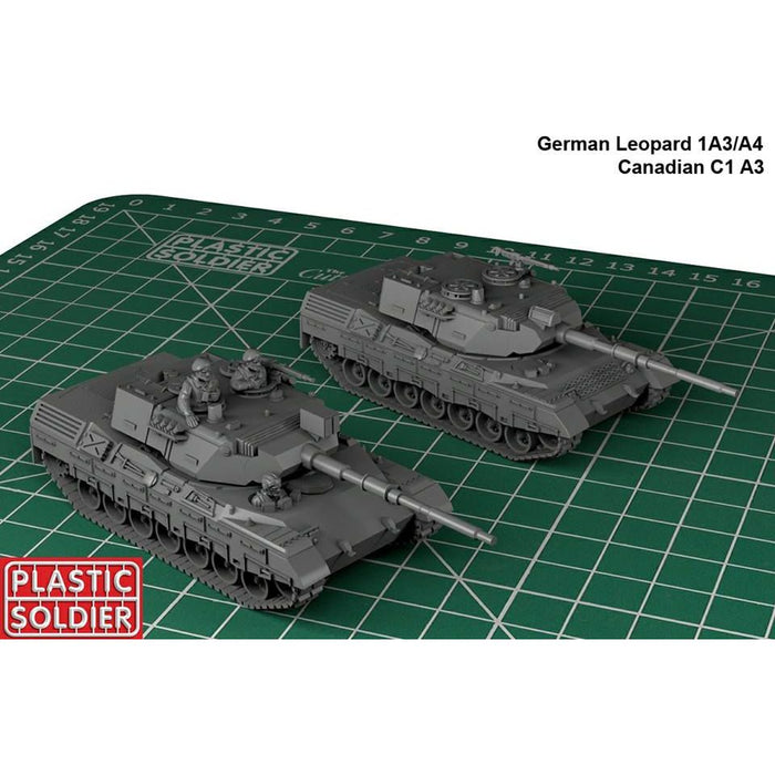 Plastic Soldier Company 15mm LEOPARD 1 TANK A1/A3 OR CANADIAN C1 VAR New