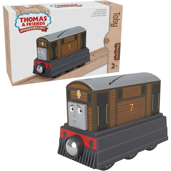 THOMAS AND FRIENDS - WOODEN RAILWAY - TOBY