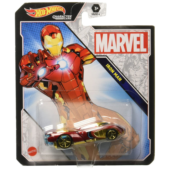 Hot Wheels 1:64 Character Cars: Iron Man