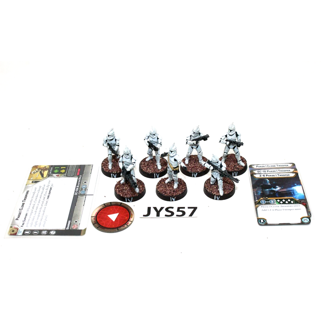 Star Wars Legion Phase 1 Clone Troopers Well Painted - JYS57 - Tistaminis