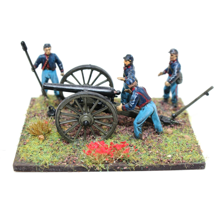 American Civil War Cannon Well Painted - JYS73 - Tistaminis