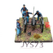 American Civil War Cannon Well Painted - JYS73 - Tistaminis