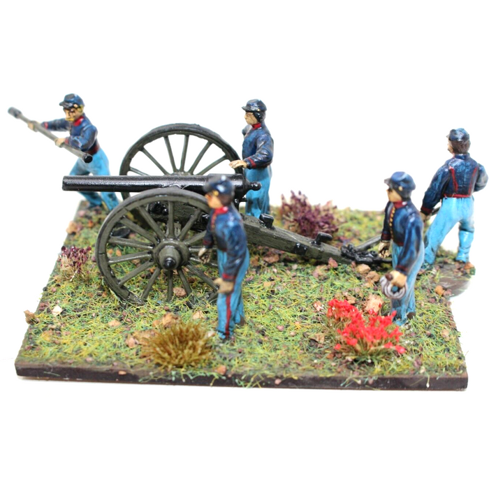 American Civil War Cannon Well Painted - JYS73 - Tistaminis