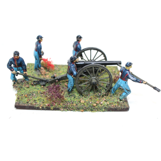 American Civil War Cannon Well Painted - JYS73 - Tistaminis