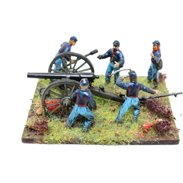 American Civil War Cannon Well Painted - JYS73 - Tistaminis