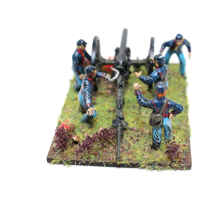 American Civil War Cannon Well Painted - JYS73 - Tistaminis