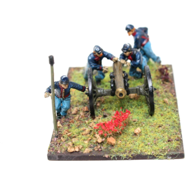 American Civil War Cannon Well Painted - JYS73 - Tistaminis