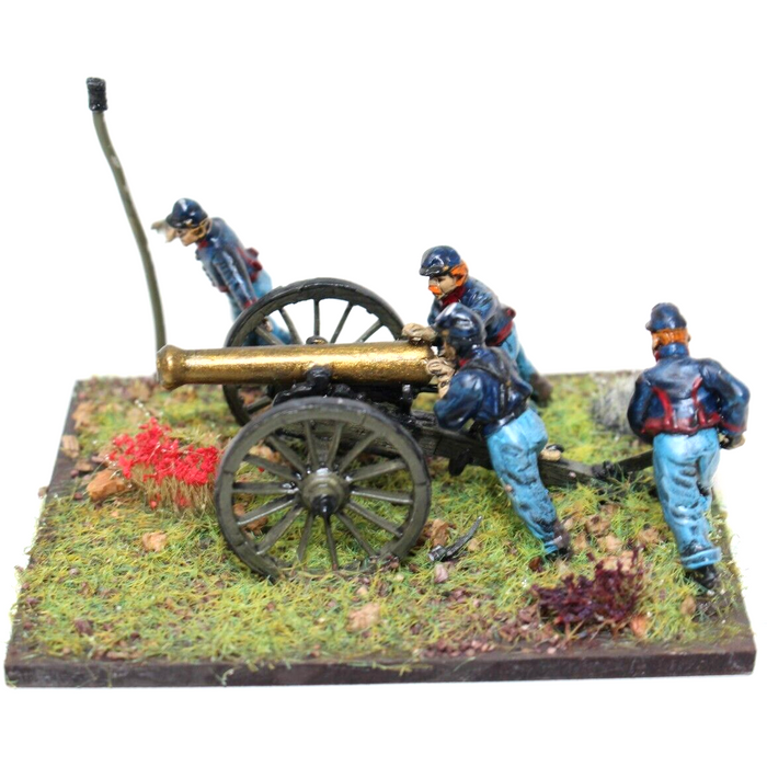 American Civil War Cannon Well Painted - JYS73 - Tistaminis