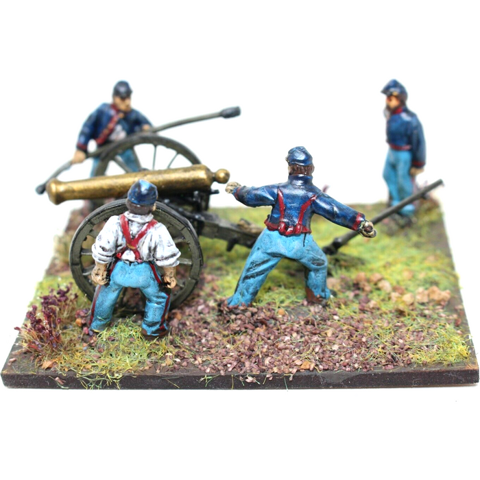 American Civil War Cannon Well Painted - JYS73 - Tistaminis