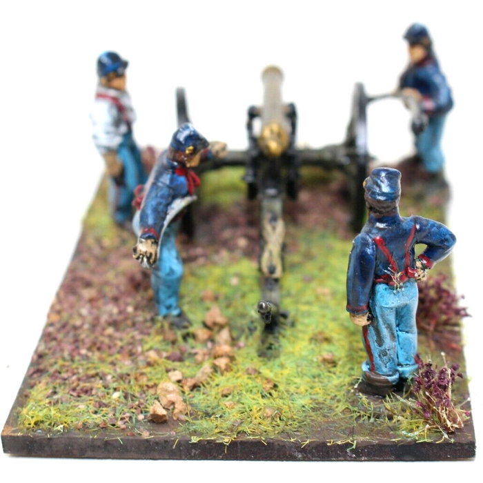 American Civil War Cannon Well Painted - JYS73 - Tistaminis