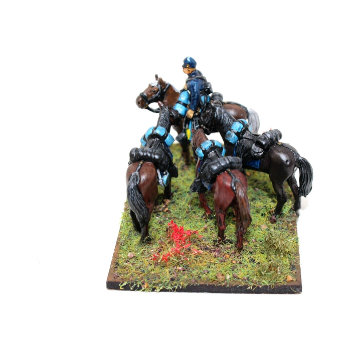 American Civil War Support Group with Horses Well Painted - JYS75 - Tistaminis