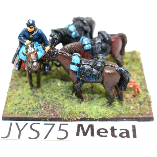 American Civil War Support Group with Horses Well Painted - JYS75 - Tistaminis