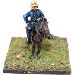 American Civil War General Mounted Well Painted - JYS75 - Tistaminis