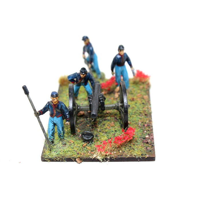 American Civil War Cannon Well Painted - JYS75 - Tistaminis