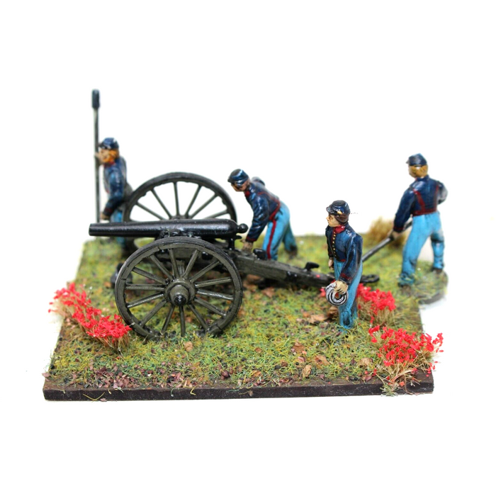 American Civil War Cannon Well Painted - JYS75 - Tistaminis