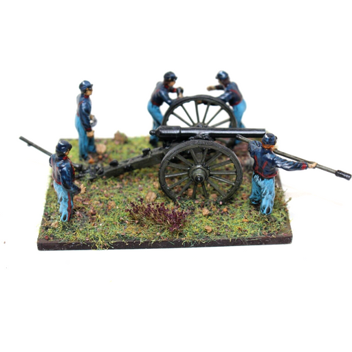 American Civil War Cannon Well Painted - JYS78 - Tistaminis