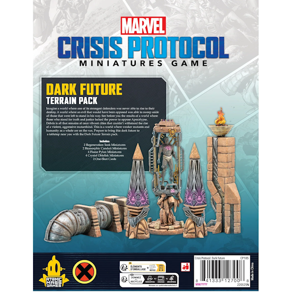 Marvel Crisis Protocol: Dark Future Terrain Pack