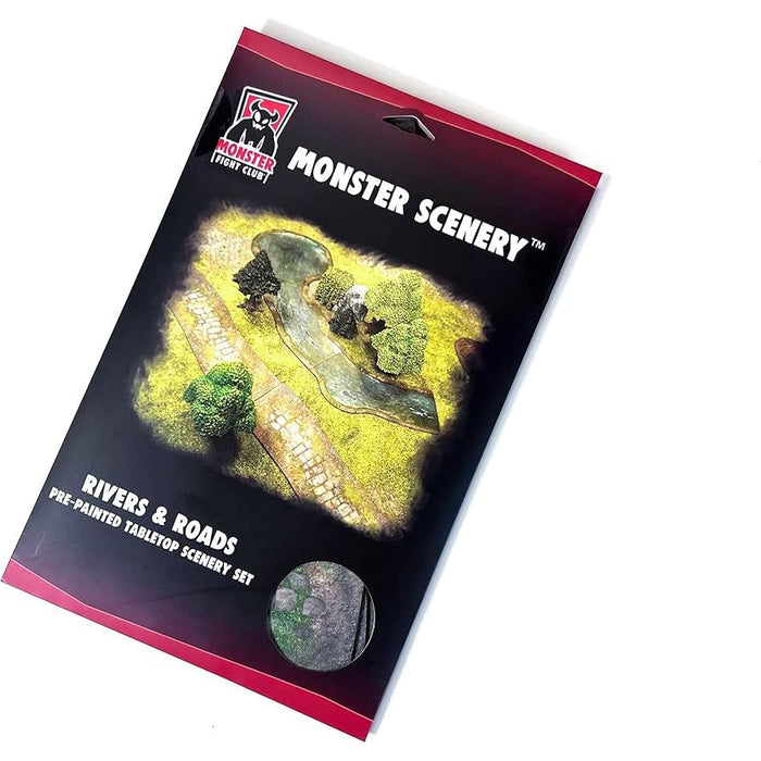 MONSTER SCENERY GRASSY ROADS & RIVERS