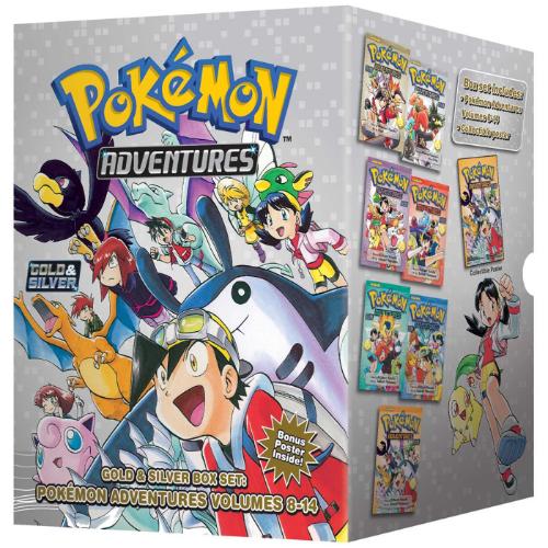 POKEMON ADVENTURES GOLD & SILVER BOX SET New