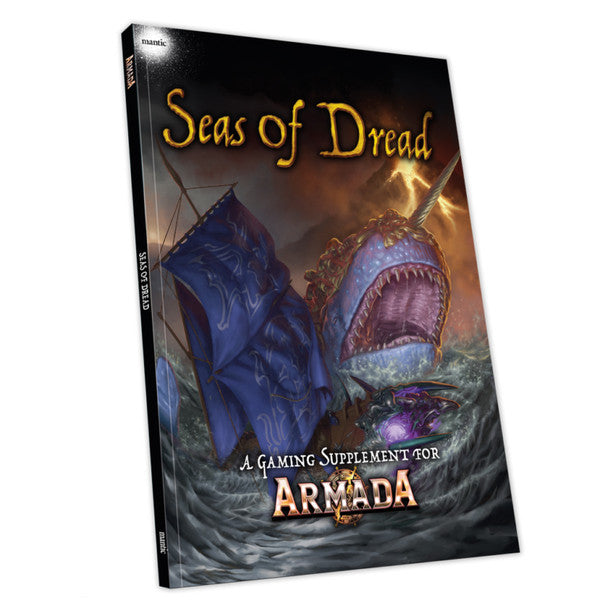 Mantic Armada Seas of Dread (Book) Aug-23 Pre-Order - Tistaminis