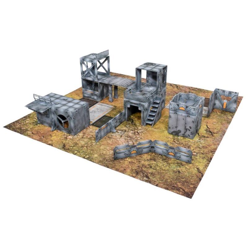 Halo: Flashpoint – Deluxe Buildable 3D Terrain Set Oct 2024. Pre-Order - Tistaminis