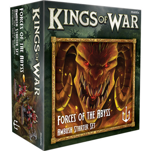 Kings of War Forces of the Abyss Ambush Starter Set New - Tistaminis
