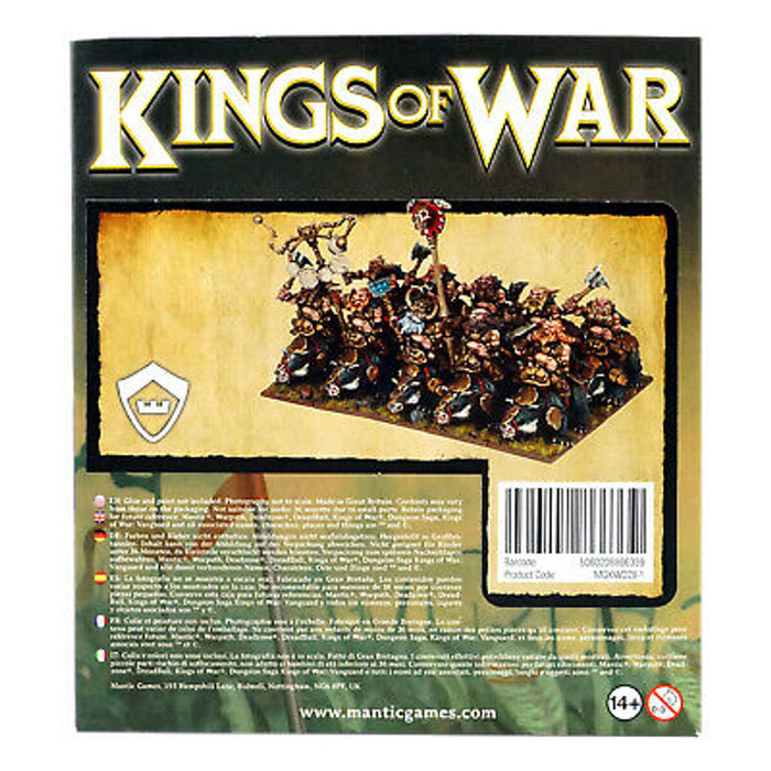 Kings of War DWARF BROCK RIDERS REGIMENT New - Tistaminis